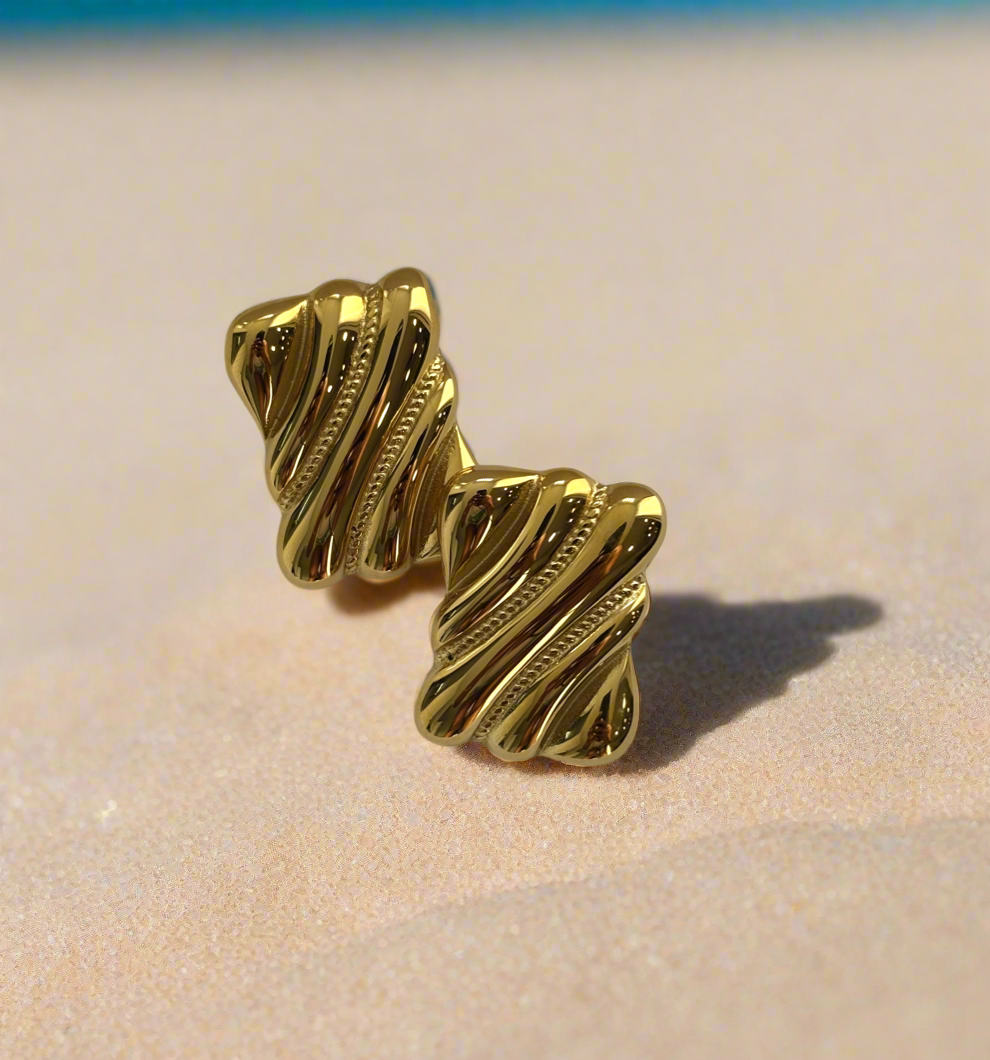 Sophia Golden Earrings